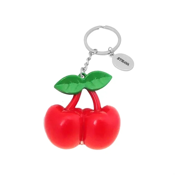 Cherries LED Keychain - Image 2
