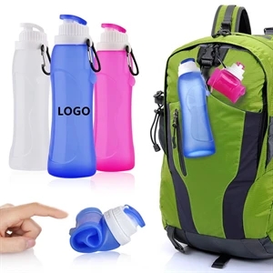 Collapsible Water Bottles Sports Plastic Foldable Water Bott