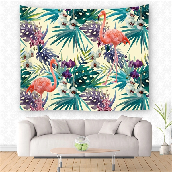 Flamingo Wall Tapestry - Image 1