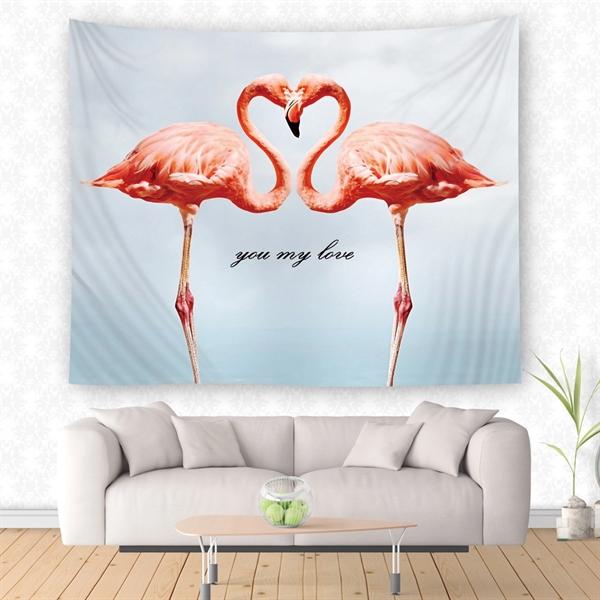 Flamingo Wall Tapestry - Image 3