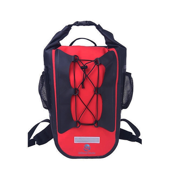 25L Waterproof Backpack With Outter Mesh Pocket - Image 1