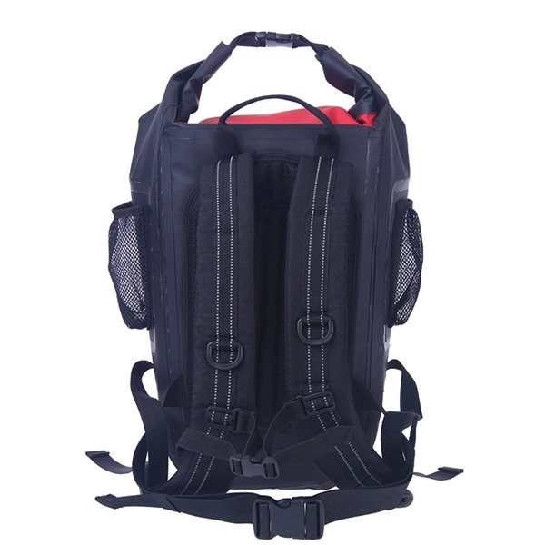 25L Waterproof Backpack With Outter Mesh Pocket - Image 3
