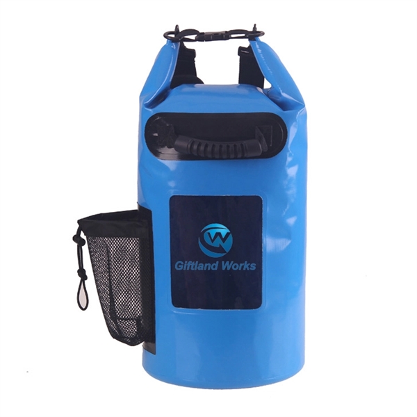 20L Waterproof Long Adjustable Shoulder Strap Backpack - Image 1