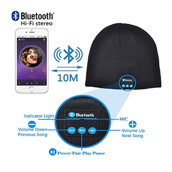 Bluetooth Knit Cap - Image 3