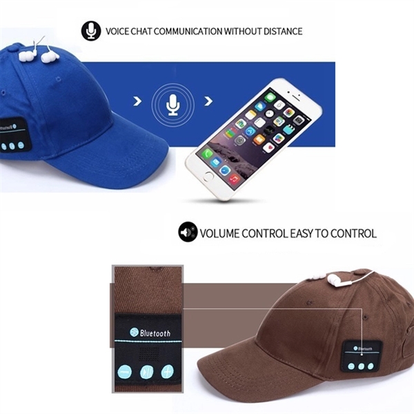 Wireless Bluetooth Baseball Cap - Image 3