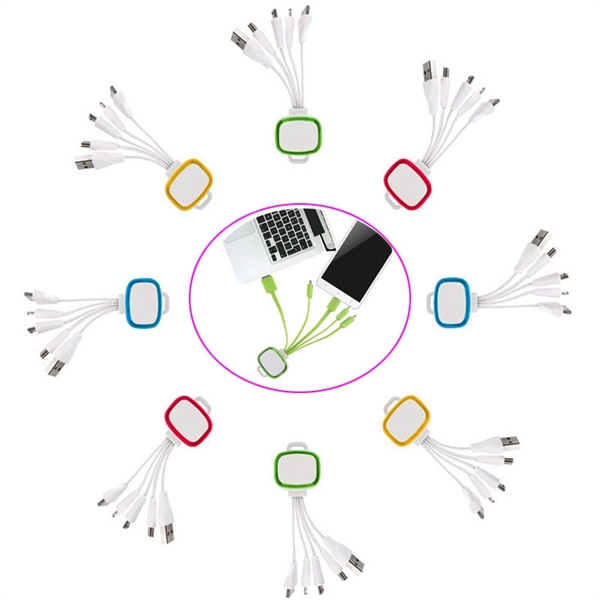 4-in-1 Flashing Charging Cable - Image 1