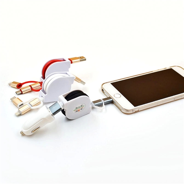 Retractable Multi Phone Charging Cable - Image 4