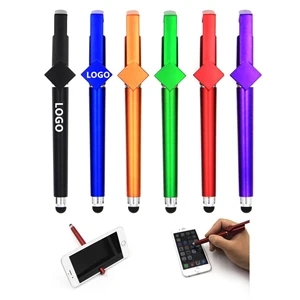 3-In-1 Stylus Pen With Phone Stand