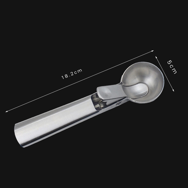 Stainless Steel Ice Cream Scoop With Easy Trigger - Image 2