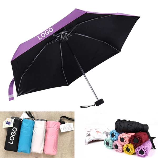 Ultra Light Folding Anti UV Parasol Pocket Mini Umbrella  - Image 1