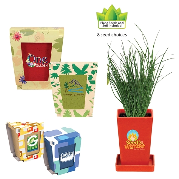 Promo Planter, 1-Pack Planter, Full Color Digital - Image 11