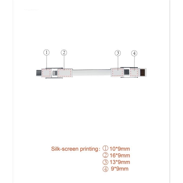4 in 1 Magnet Charging Cable