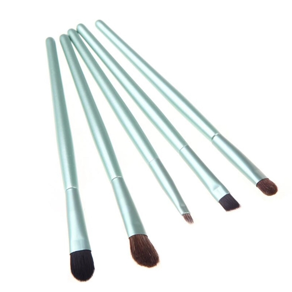 Cosmetic Make Up Eye Brush Set Kit With Aluminum Case - Image 8