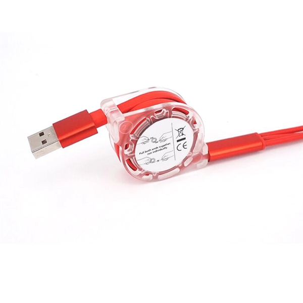 Retractable Telescopic Multi Phone Charging Cable - Image 7