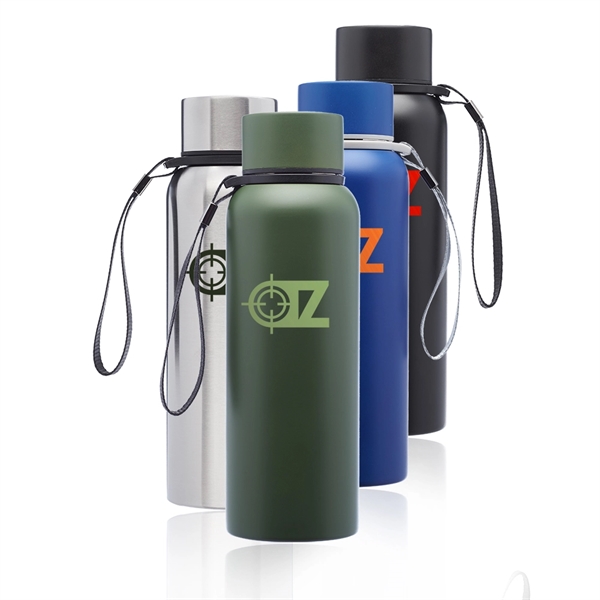 17 oz. Ransom Water Bottle with Strap - Image 1