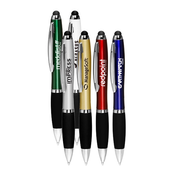 Stylus Pen with Rubber Grip - Image 2
