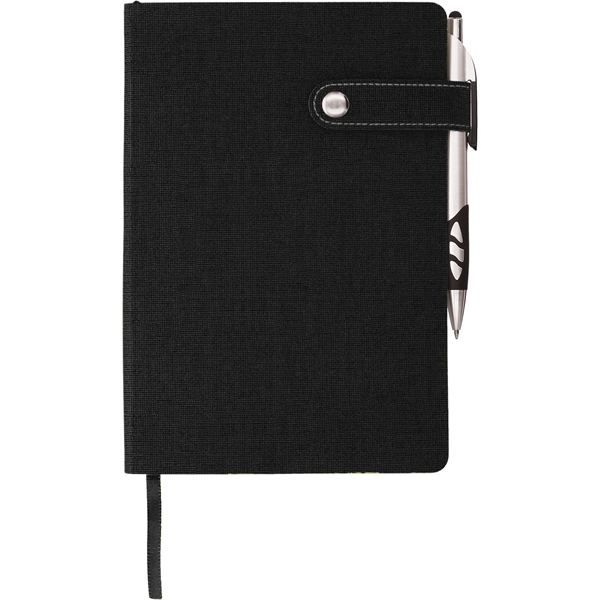 5.5" x 8" Paige Snap Closure Notebook - Image 2
