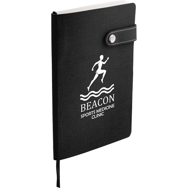 5.5" x 8" Paige Snap Closure Notebook - Image 9