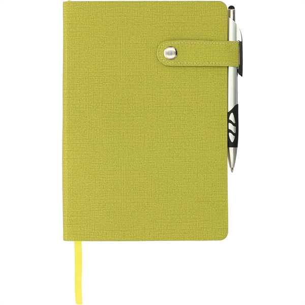5.5" x 8" Paige Snap Closure Notebook - Image 11