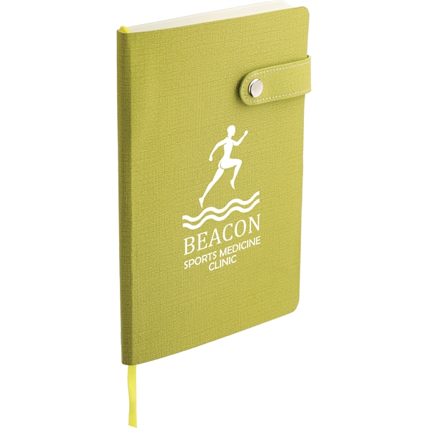 5.5" x 8" Paige Snap Closure Notebook - Image 15