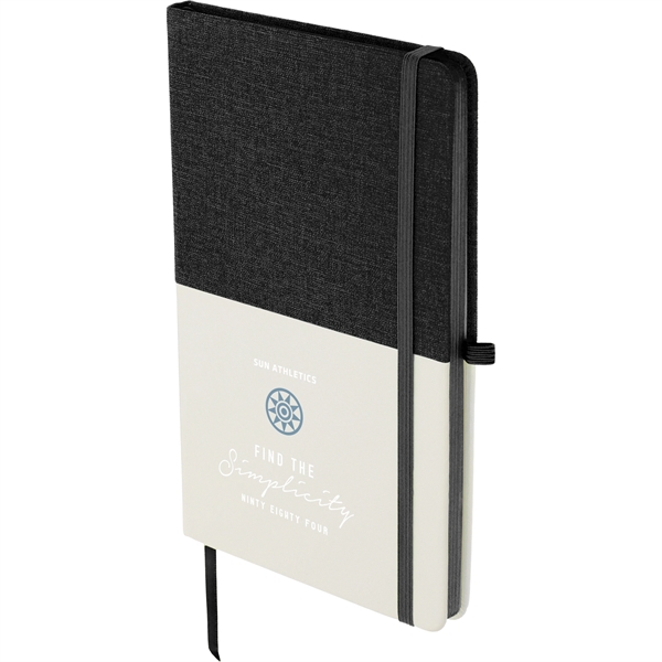 5" x 8" Two Tone Bound Notebook - Image 8