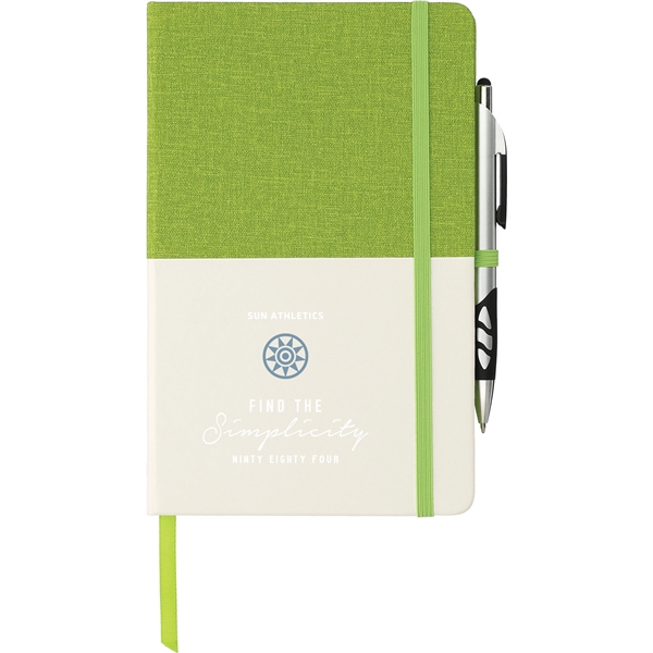 5" x 8" Two Tone Bound Notebook - Image 15