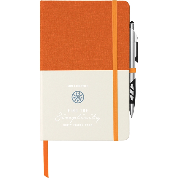 5" x 8" Two Tone Bound Notebook - Image 23