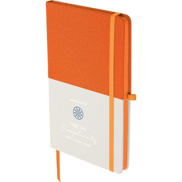 5" x 8" Two Tone Bound Notebook - Image 24