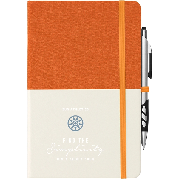 5" x 8" Two Tone Bound Notebook - Image 26