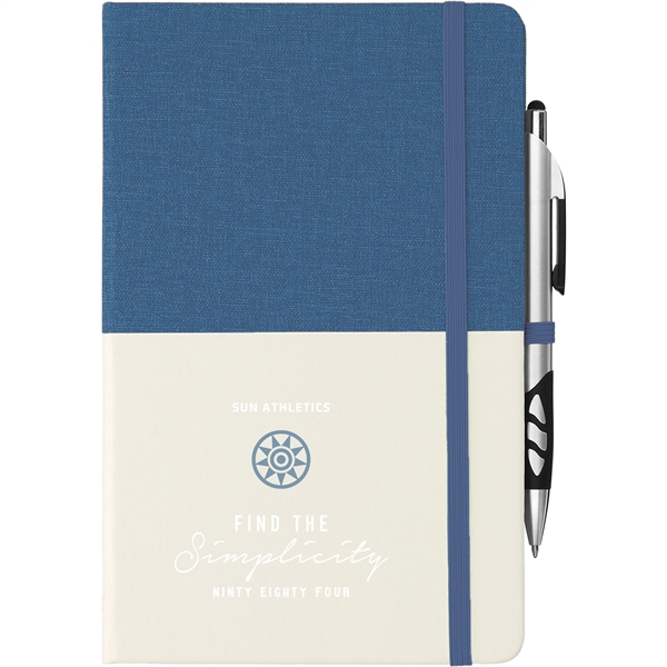 5" x 8" Two Tone Bound Notebook - Image 40