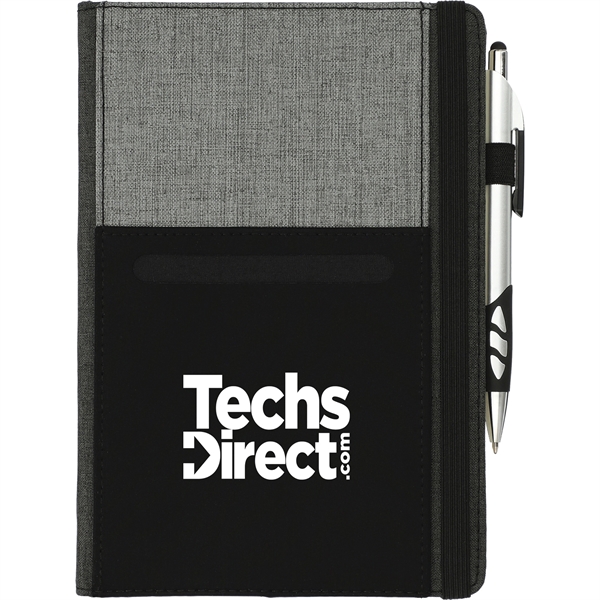 Graphite Phone Pocket Notebook - Image 1
