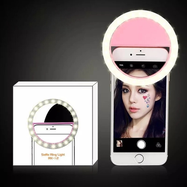 Phone Selfie Round LED Ring Fill Light Recharging - Image 2