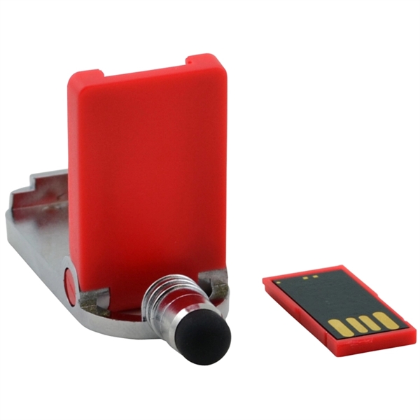 Stylus with USB Flash Drive and cell phone stand - Image 11