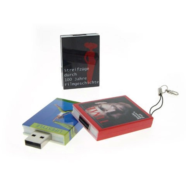 Book Slide Out USB Flash Drive - Image 5