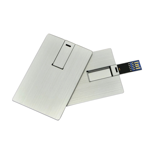 Full color rectangular credit card USB drive - Image 9