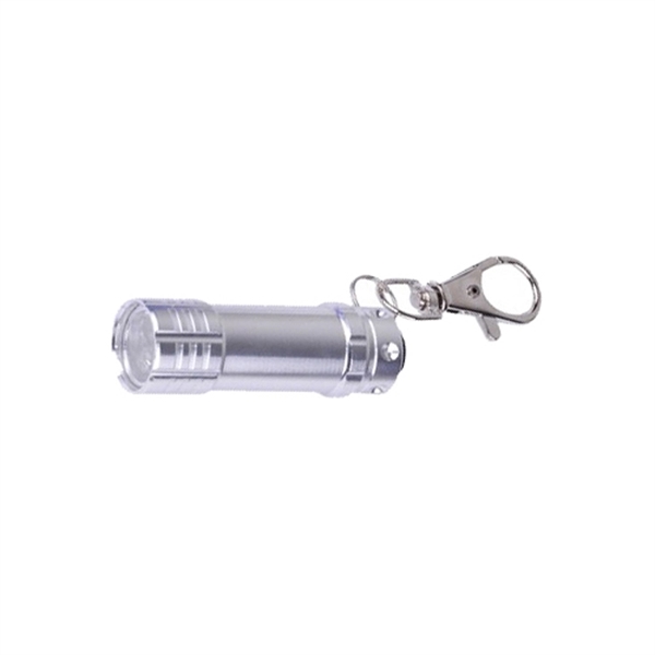 3 LED Aluminum Key Chain Flashlight - Image 2