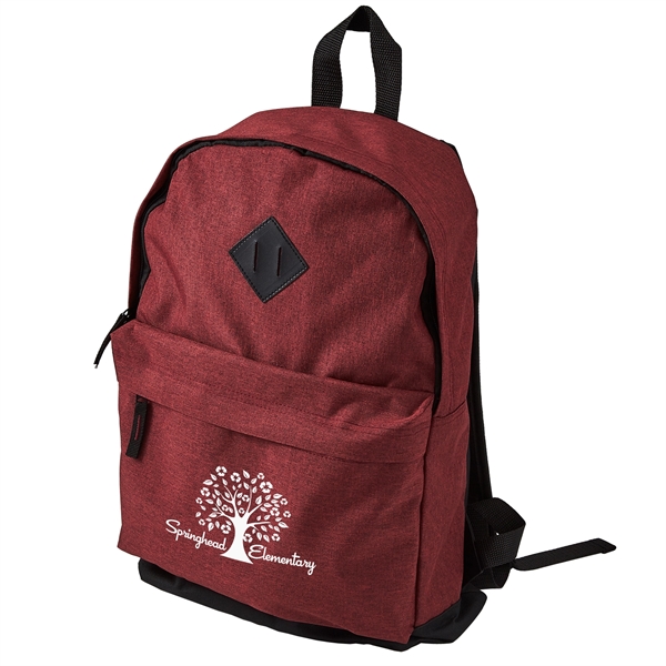 Classic Heathered Backpack - Image 1