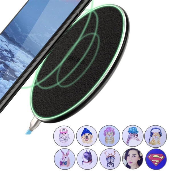 Quality Leather QI Wireless Phone Charger - Image 9