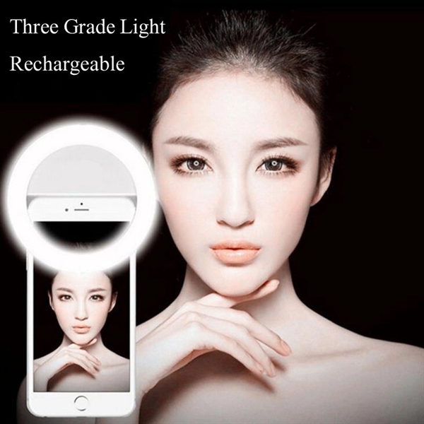 Selfie Light Round Clip On Phone Camera Selfie Ring Flash Li - Image 8