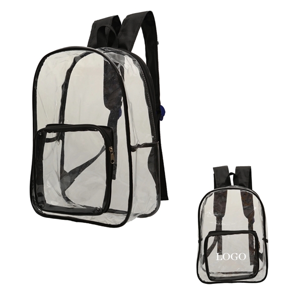Clear Transparent PVC School and Outdoor Backpack for Kids a - Image 2