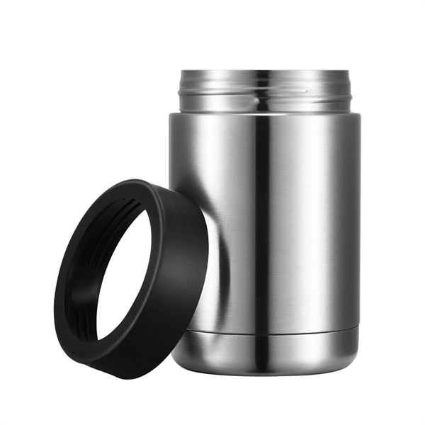 12 OZ Stainless Steel Double Wall Insulated Can Cooler - Image 2