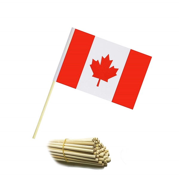 Hand Held Bamboo Stick Flag - Image 1