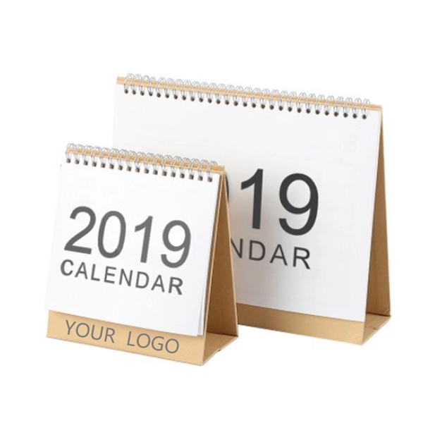 2019 Simple Style Desk Calendar - Image 1
