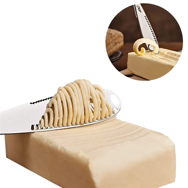 A Multi-function Stainless Steel Butter Knife - Image 2