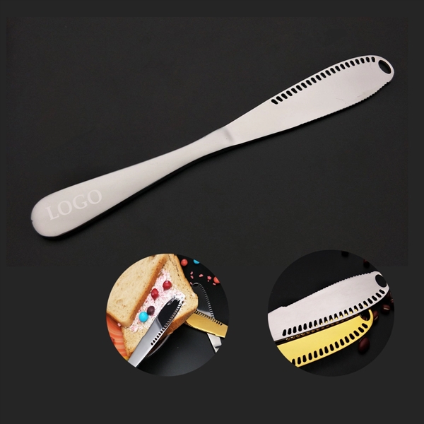 A Multi-function Stainless Steel Butter Knife - Image 1