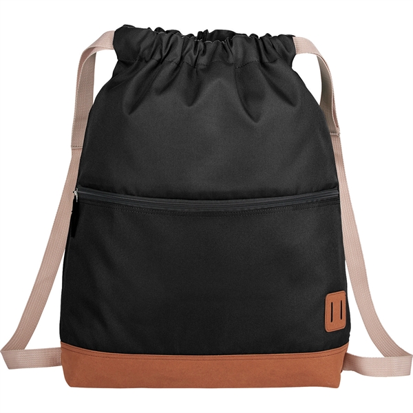 Cascade Deluxe Drawstring Backpack - Image 4