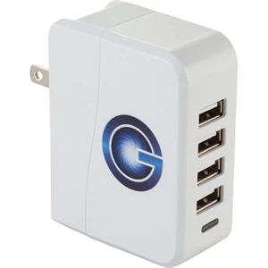 UL Listed Gale 4 Port AC Adapter