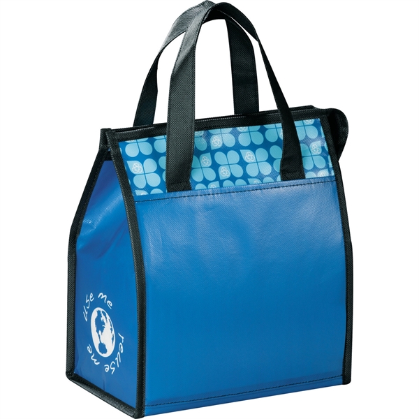 Laminated Non-Woven 6 Can Lunch Cooler - Image 18