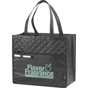 Quilted Laminated Non-Woven Carry-All Tote
