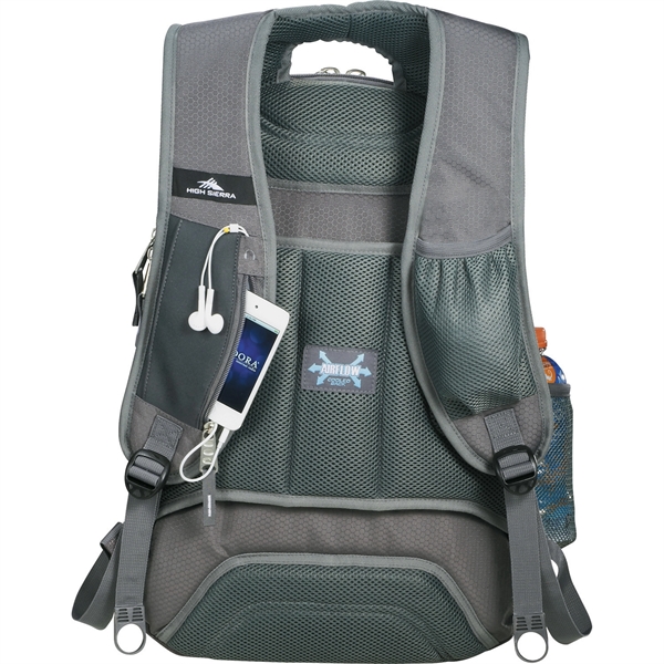 High Sierra Vortex Fly-By 17" Computer Backpack - Image 4